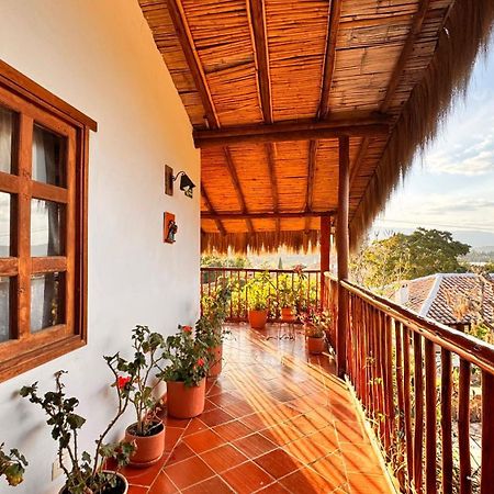 Posada Campestre La Casona ビージャ・デ・レイバ エクステリア 写真