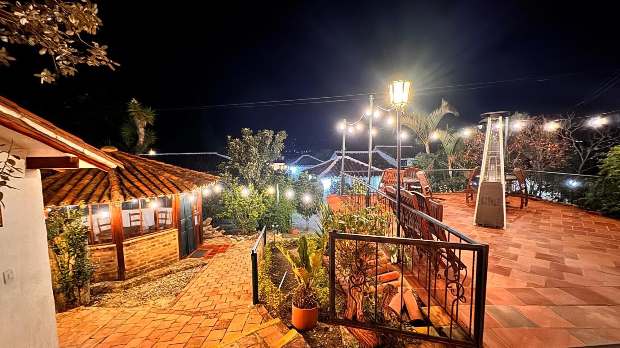 Posada Campestre La Casona ビージャ・デ・レイバ エクステリア 写真