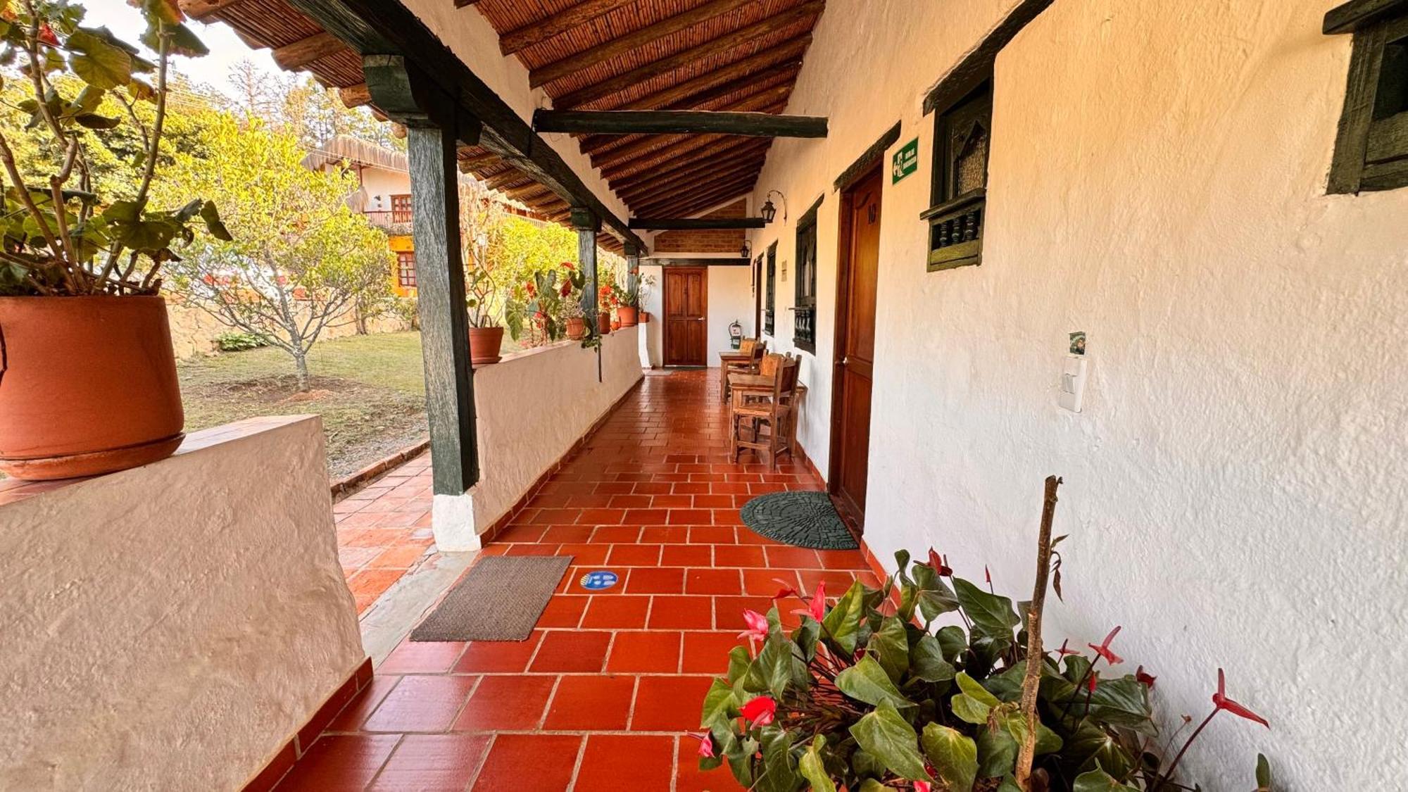 Posada Campestre La Casona ビージャ・デ・レイバ エクステリア 写真