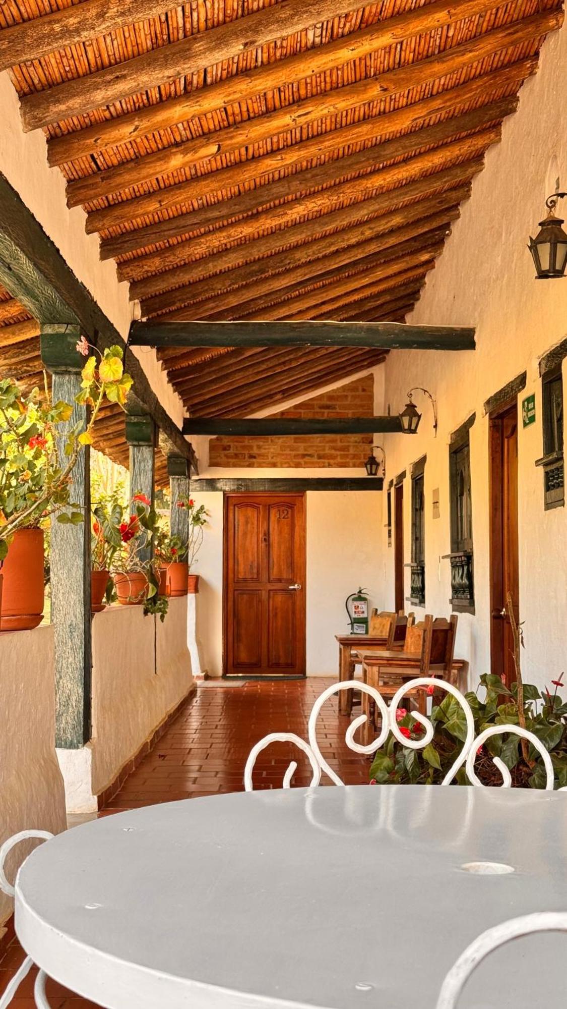 Posada Campestre La Casona ビージャ・デ・レイバ エクステリア 写真