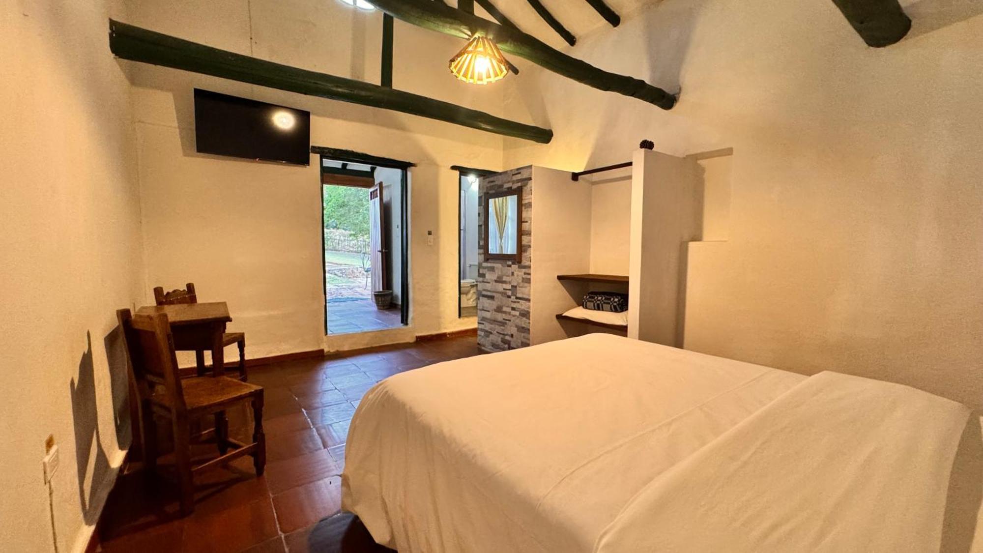 Posada Campestre La Casona ビージャ・デ・レイバ エクステリア 写真