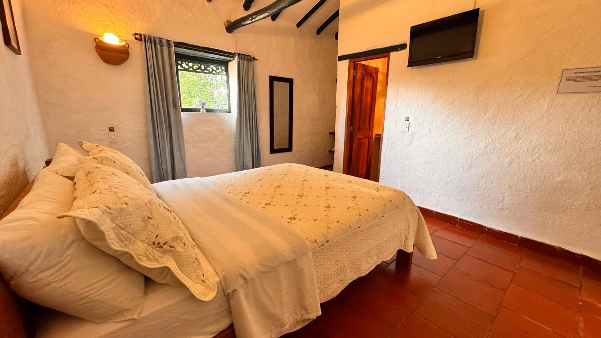 Posada Campestre La Casona ビージャ・デ・レイバ エクステリア 写真